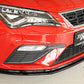 Rieger 00088131 SEAT 5F Front Splitter (Leon FR & Leon Cupra)