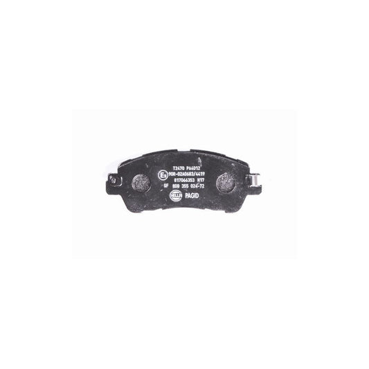 Hella 8DB 355 023 201 Brake Pad Set With Acoustic Wear Warning