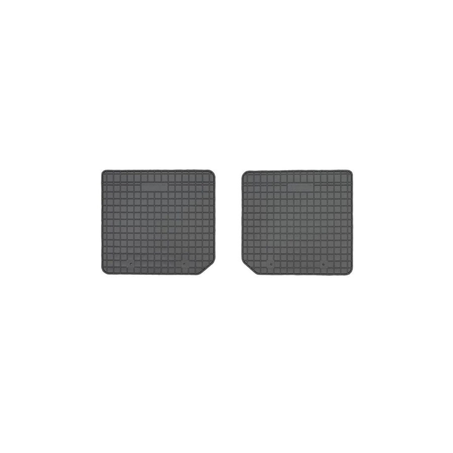 FROGUM 542803 Floor mat set for OPEL ZAFIRA Elastomer, Rear, Quantity: 2, Black