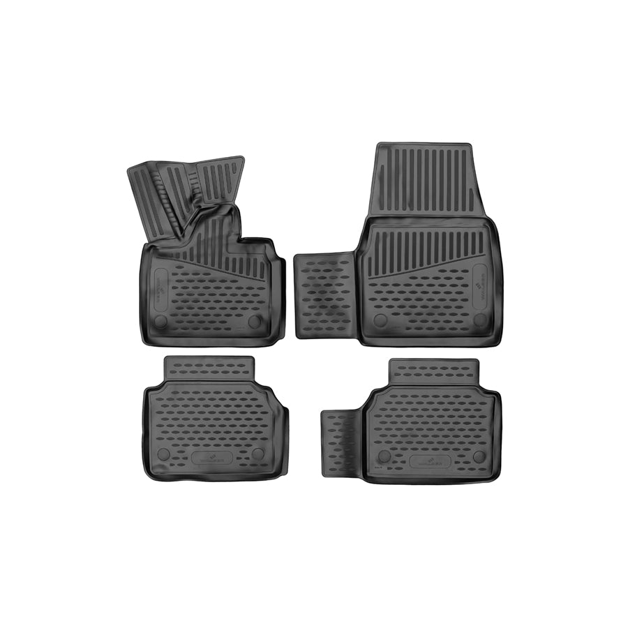 WALSER XTR 75024 Floor mat set Front and Rear