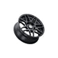 Forgestar F1727C097N12 17x5 F14 Drag Semi Concave 6x115 ET-12 BS2.5 Satin Black Drag Racing Wheel