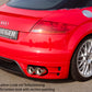 Rieger 00099050 Audi 8J TT Rear Diffuser for Twin Tailpipe Left & Right - Carbon-Look