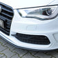 Rieger 00056795 Audi 8V Front Splitter (A3 & S3) -  Matte Black