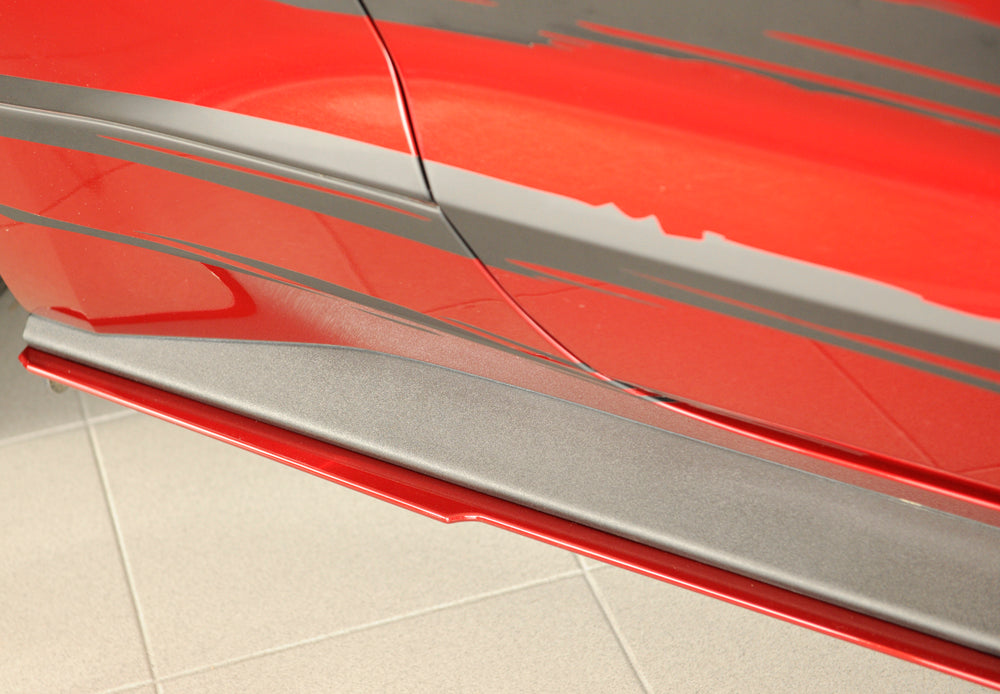 Rieger 00034252 Ford LAE Mustang 6 Right Side Skirt Splitter