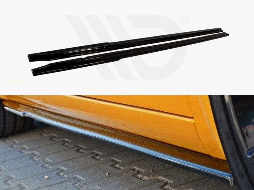 Maxton Design RE-ME-2-RS-SD1T Side Skirts Diffusers Renault Megane II Rs Fits | Duco Car Parts UK Car Parts