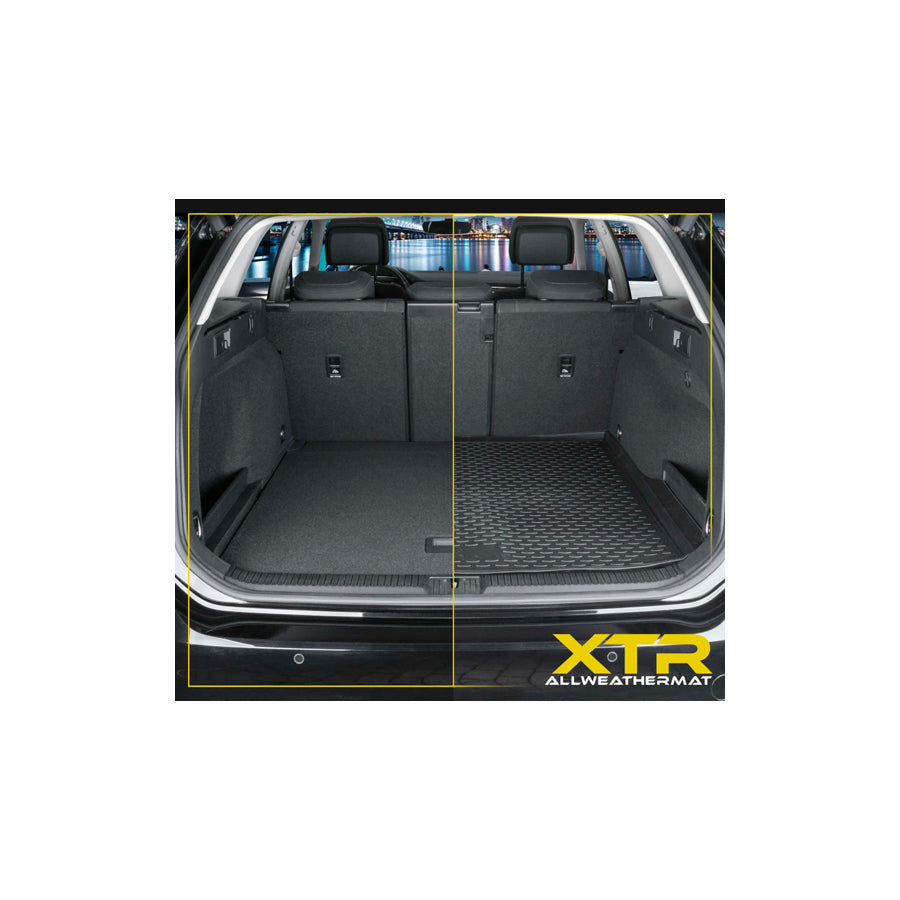 WALSER XTR 71079 Car boot liner Elastomer, Nonslip