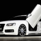 Rieger 00099060 Audi B8 B81 Right Side Skirt (A5 & S5) - Carbon-Look