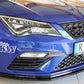 Rieger 00088131 SEAT 5F Front Splitter (Leon FR & Leon Cupra) - Glossy Black