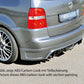 Rieger 00099766 VW 1T Touran Rear Diffuser for Twin Tailpipe Left & Right - Carbon-Look