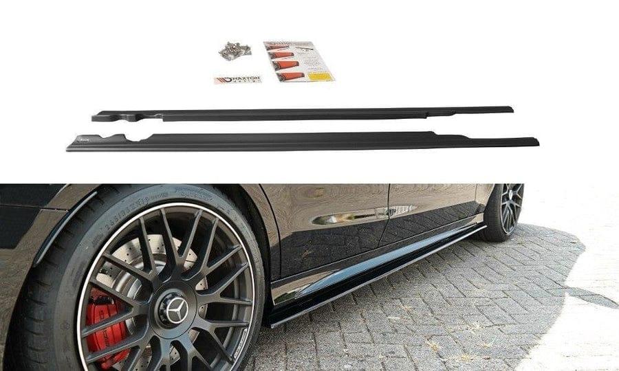 Maxton Design ME-C-205-AMG-ES-SD1T Side Skirts Diffusers Mercedes Benz C63 AMG W205 Estate | Duco Car Parts UK Car Parts