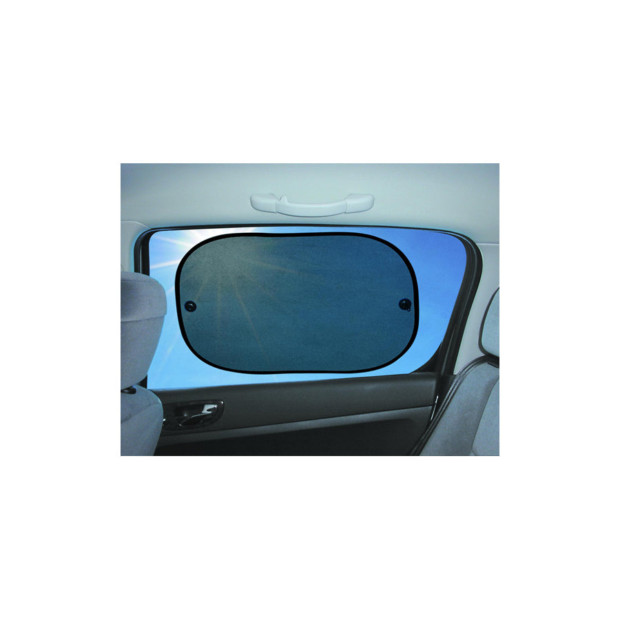 Carlinea 549350 Car sun shade Clear/black, Quantity: 2