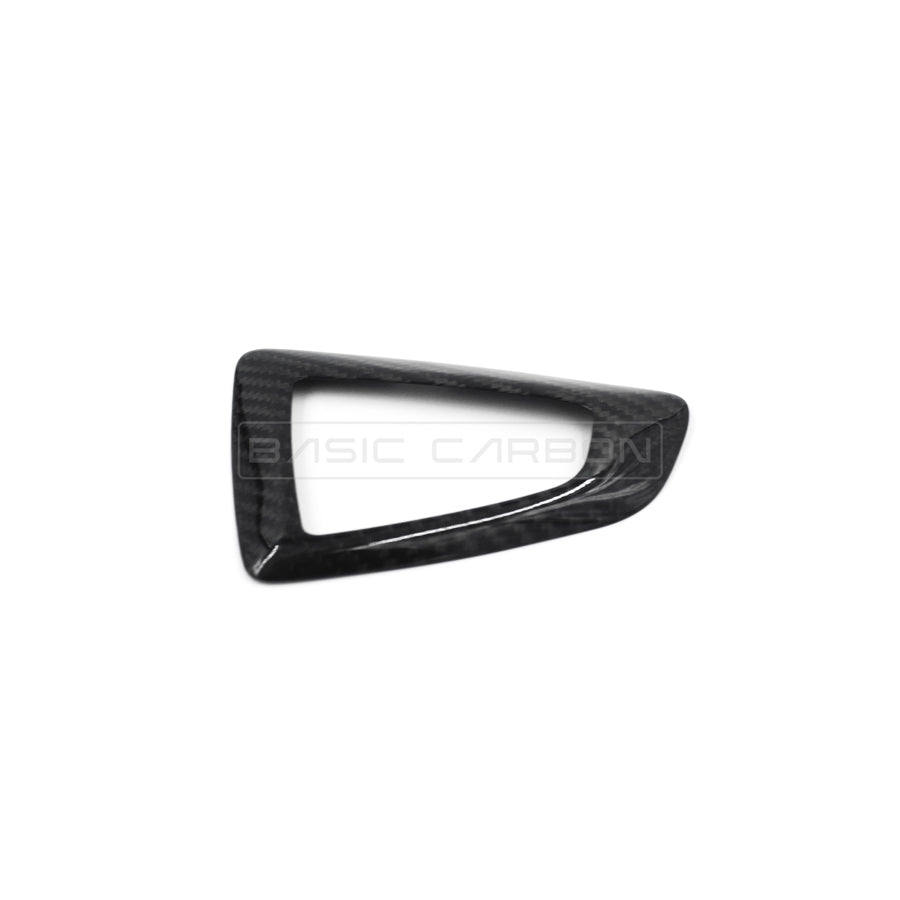 Basic Carbon BMW F20 F22 F30 F32 Pre-Preg Dry Carbon Fibre Gear Surround Cover (Inc. M135i, M240i, 335i & 435i)