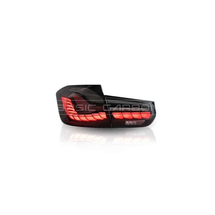 Basic Carbon BMW F30 F35 F80 GTS Style LED Tail Lights (Inc. 330i, 335i, 340i & M3)