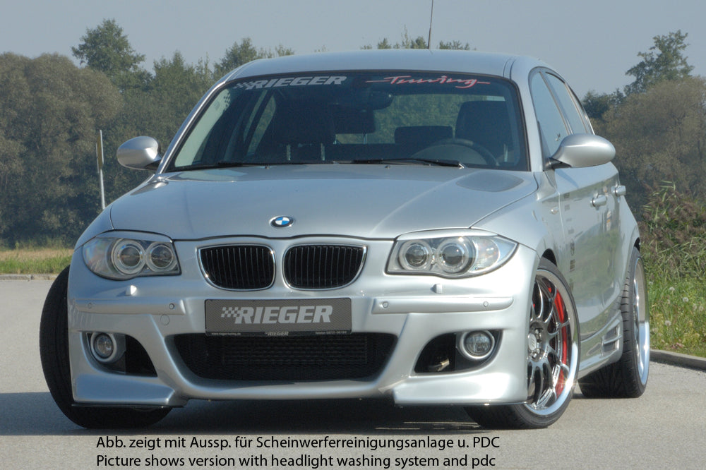 Rieger 00035009 BMW 1 Series E87 Front Bumper