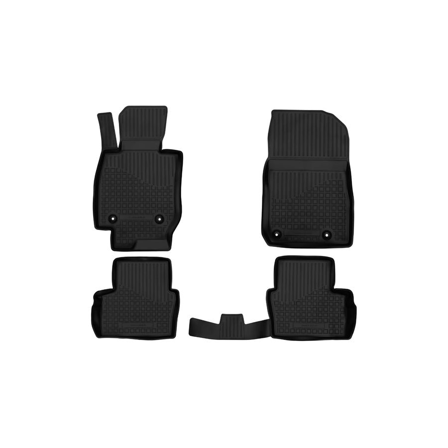 WALSER Tailored, XTR 75103 Floor mat set Front and Rear