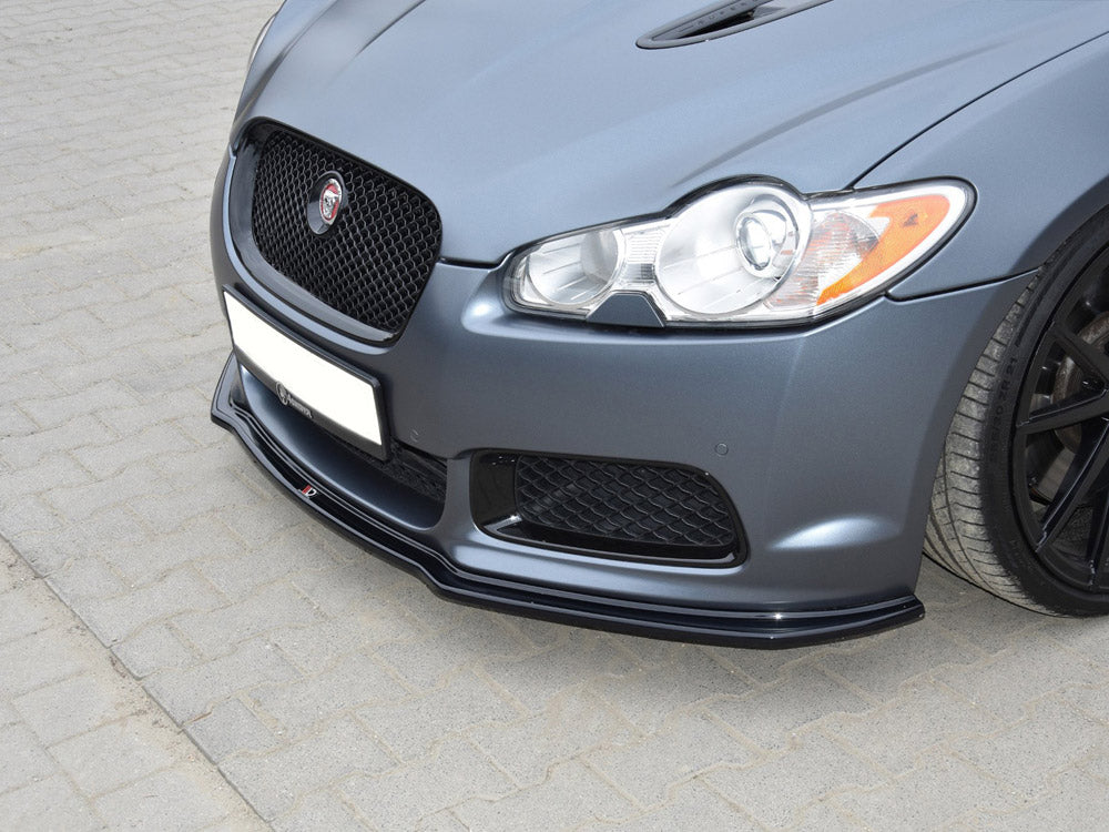 Maxton Design Jaguar Xf- R (2007-2011) Front Splitter V.1
