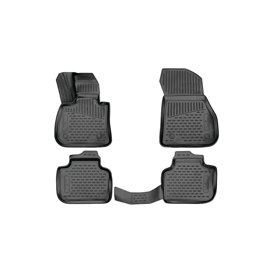 WALSER XTR 75010 Floor mat set Front and Rear