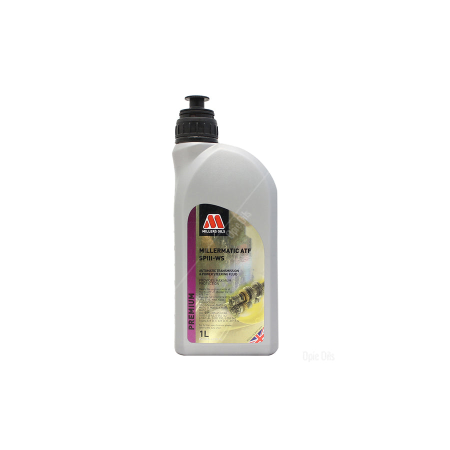 Millers Oils Millermatic ATF SPIII-WS Automatic Transmission Fluid 1l