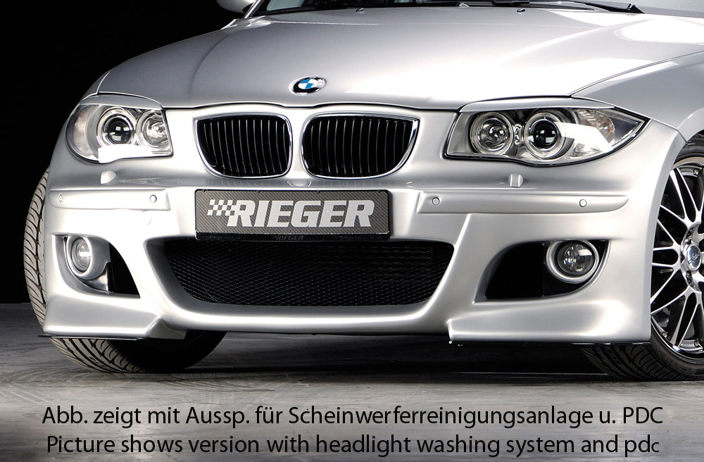 Rieger 00035015 BMW 1 Series E87 Front Bumper