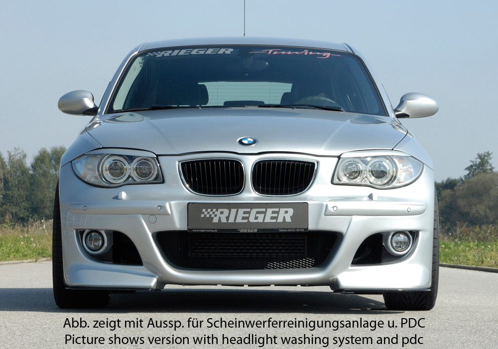 Rieger 00035015 BMW 1 Series E87 Front Bumper