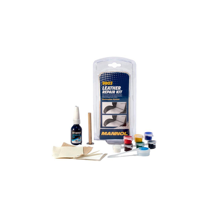 MANNOL Leather Repair Kit 9803 Leather Cleaner | Duco Car Parts UK Car Parts