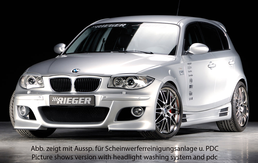 Rieger 00035015 BMW 1 Series E87 Front Bumper