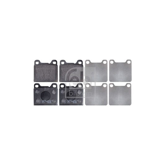Febi Bilstein 16231 Brake Pad Set Rear Axle Excl Wear Warning Contact