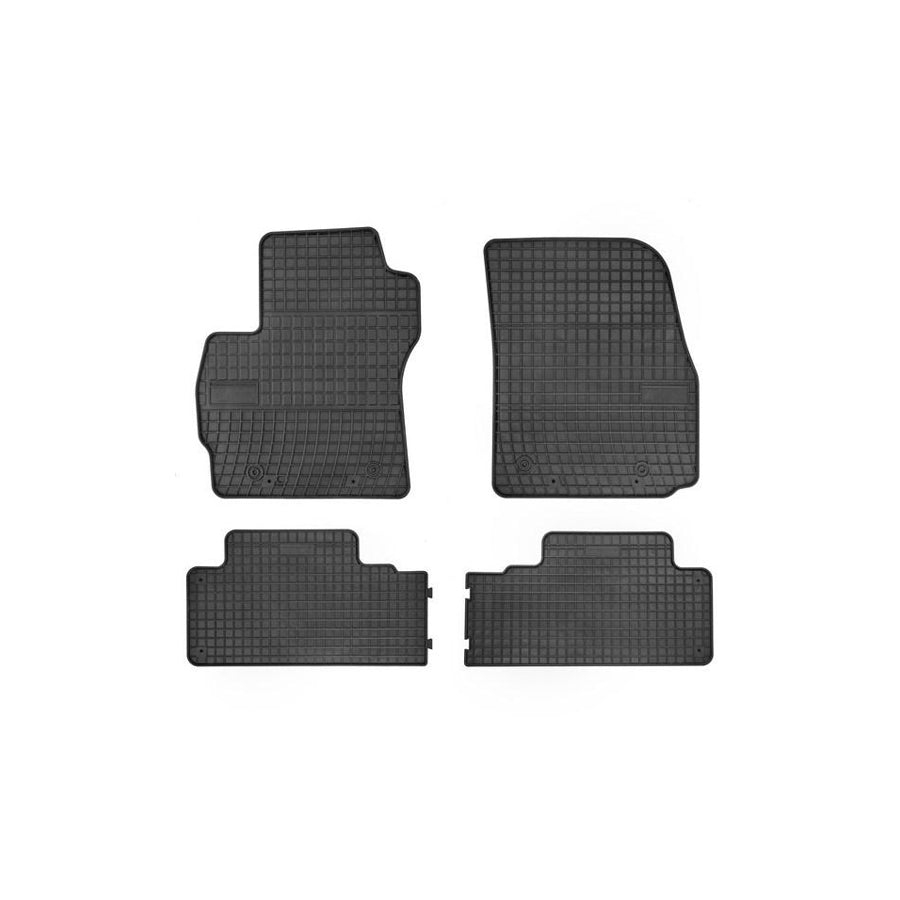 FROGUM Tailored 0863 Floor mat set for MAZDA 5 (CR19) Elastomer, Front and Rear, Quantity: 4, Black, (LHD)