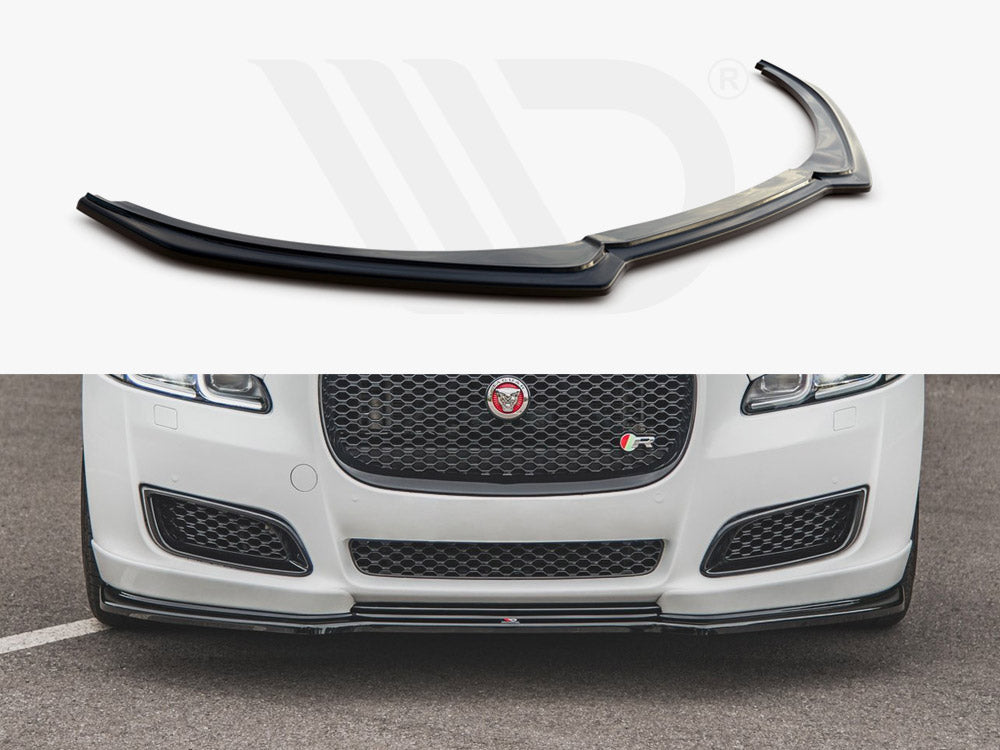 Maxton Design JA-XJ-4F2-FD1T Front Splitter Jaguar Xj X351 Facelift | Duco Car Parts UK Car Parts