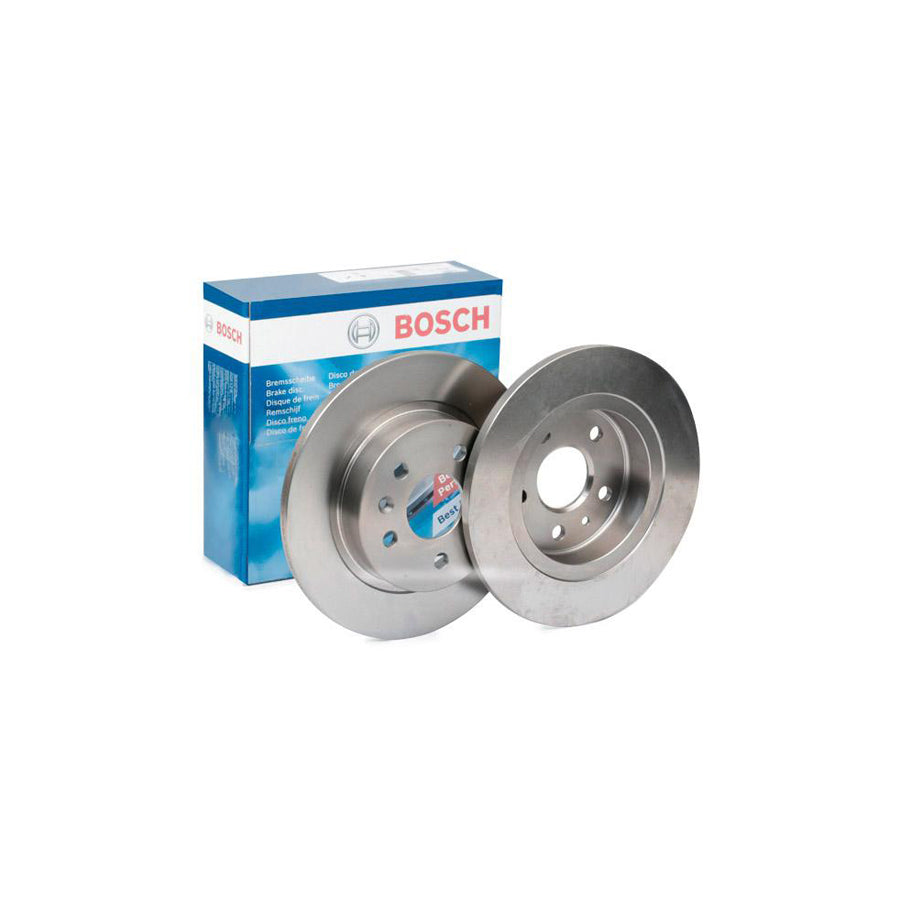 BOSCH 0 986 479 645 Brake Disc Solid Oiled with bolts screws
