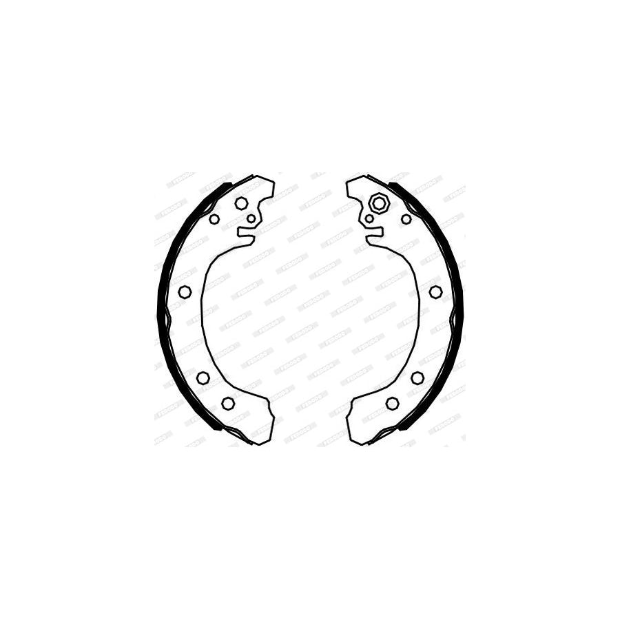 FERODO PREMIER FSB4124 Brake Shoe Set