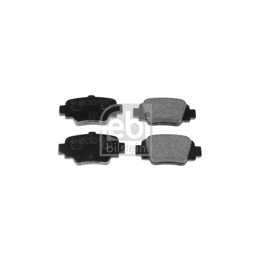Febi Bilstein 16269 Brake Pad Set For Nissan Micra Rear Axle Excl Wear Warning Contact