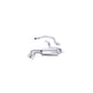 MillTek Audi TT MK2 Non-Resonated Cat Back Exhaust