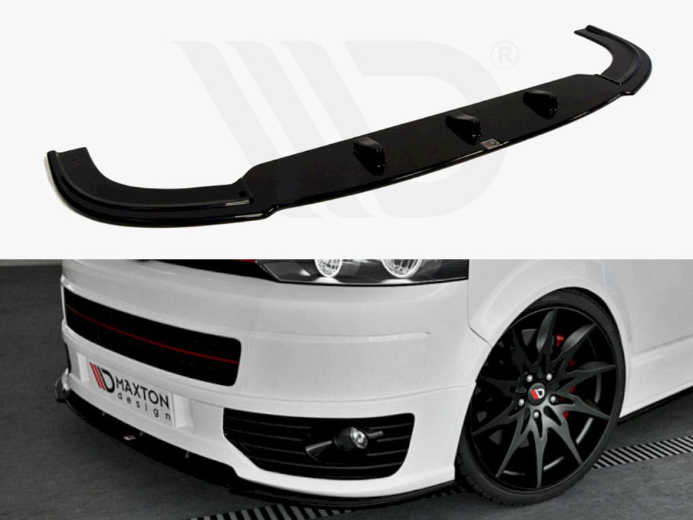 Maxton Design VW-T5-SPORTLINE-FD1T Front Splitter VW T5 | Duco Car Parts UK Car Parts