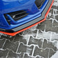 Maxton Design Subaru Brz Facelift (2017-2020) Front Splitter (black & Red) V.5