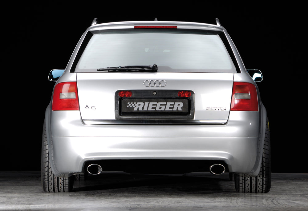 Rieger 00055318 Audi 4B A6 Rear Diffuser - S6-Look