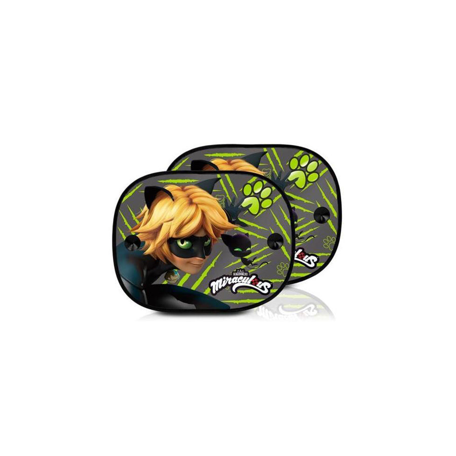 MIRACULOUS CAT NOIR CATN101 Car sun shade Multi-coloured, Polyester