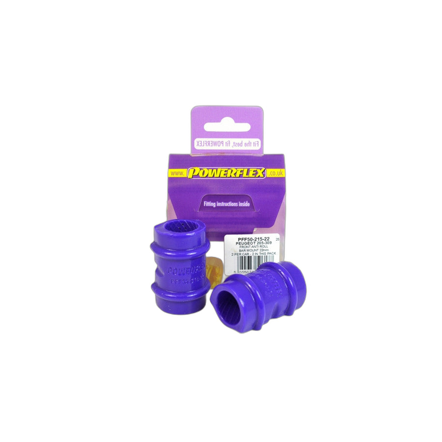 Powerflex PFF50-215-22 Peugeot Anti Roll Bar Bush 22mm (Inc. 205 GTi & 309 GTi) | Duco Car Parts UK Car Parts