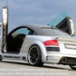 Rieger 00099057 Audi 8N TT Rear Bumper - Carbon-Look