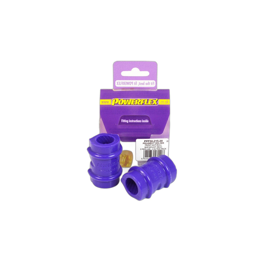Powerflex PFF50-215-20 Peugeot Anti Roll Bar Bush 20mm (Inc. 205 GTi & 309 GTi) | Duco Car Parts UK Car Parts