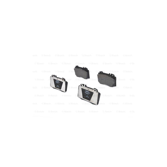 Bosch 0986424705 Brake Pad Set With Anti Squeak Plate BP418
