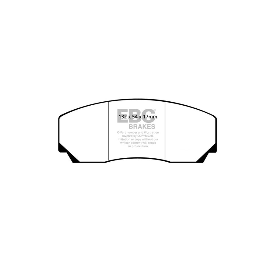 EBC PLK1800 Lotus Opel Vauxhall Yellowstuff Pads and Brake Line Performance Pack - AP Caliper 2 | Duco Car Parts UK Car Parts