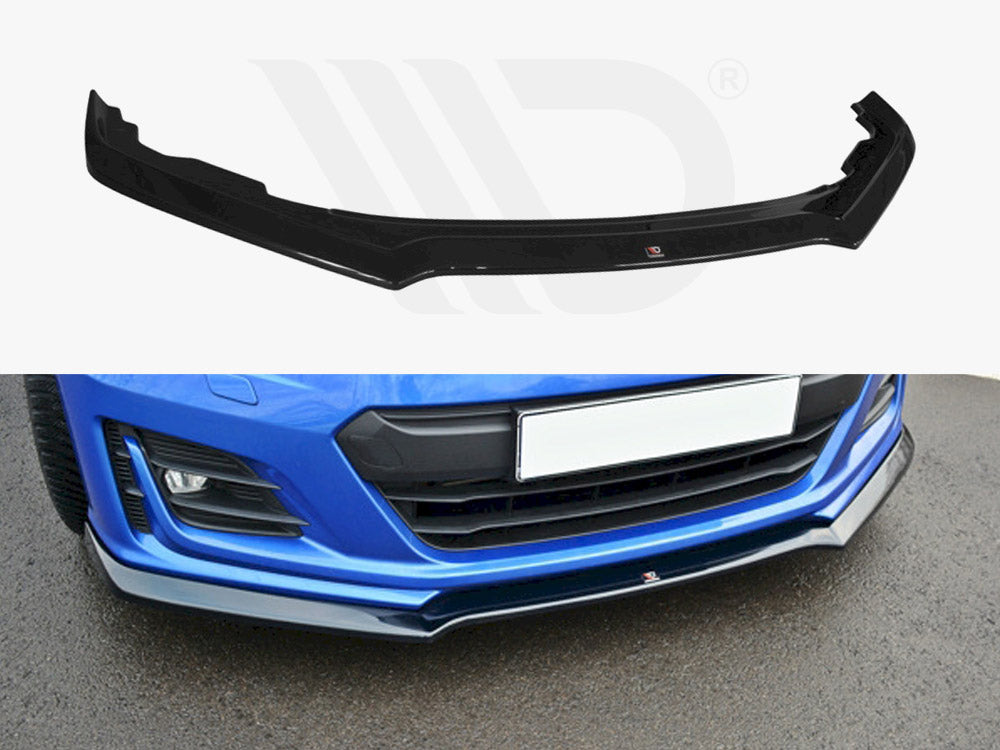 Maxton Design SU-BRZ-1F-FD2T Front Splitter V.2 Subaru Brz Facelift (2017-2020) | Duco Car Parts UK Car Parts