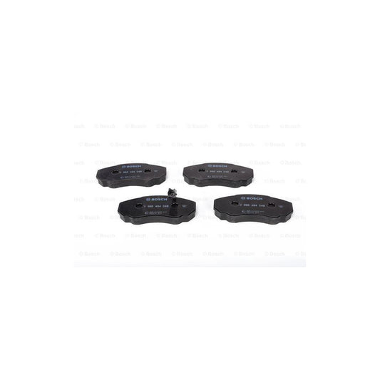 Bosch 0986494048 Brake Pad Set With Integrated Wear Sensor With Anti Squeak Plate With Mounting Manual BP416