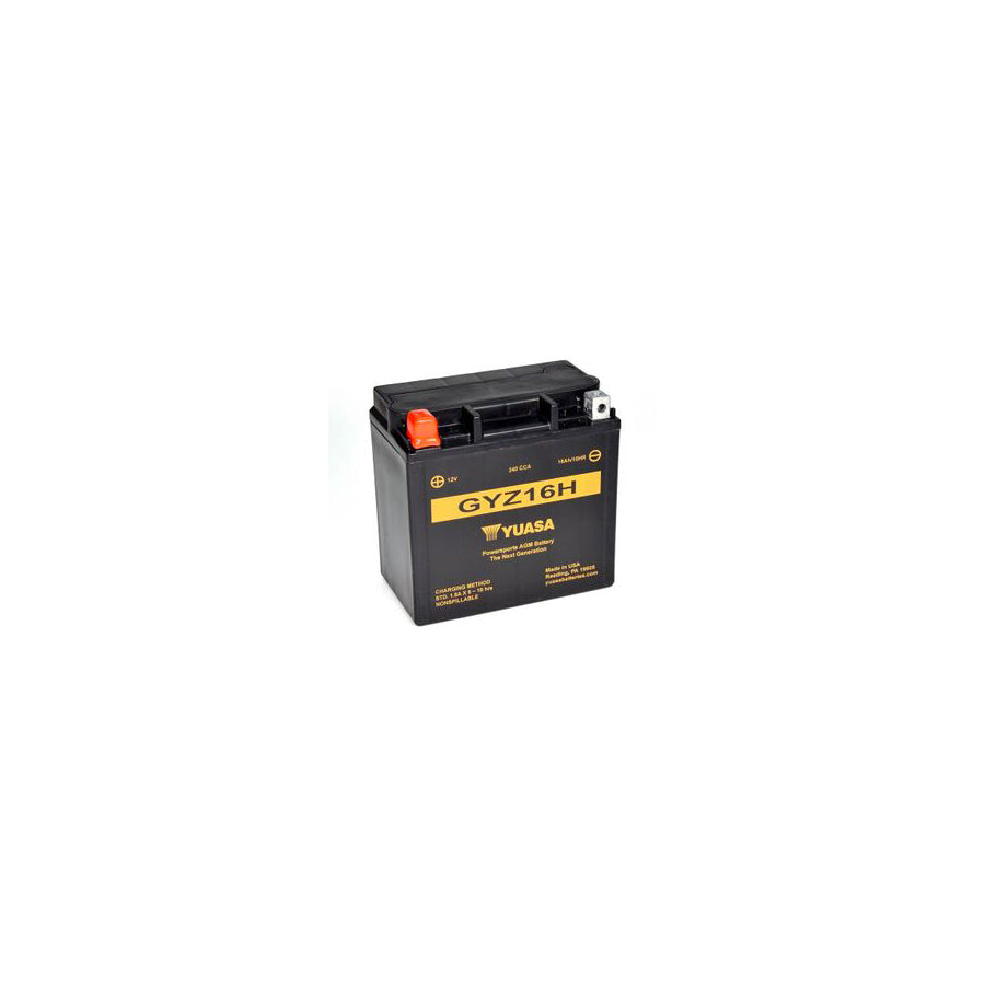 Yuasa GYZ16H High Performance MF Motorcycle Battery