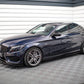 Maxton Design Mercedes Benz C43 AMG W205 Side Skirts Diffusers