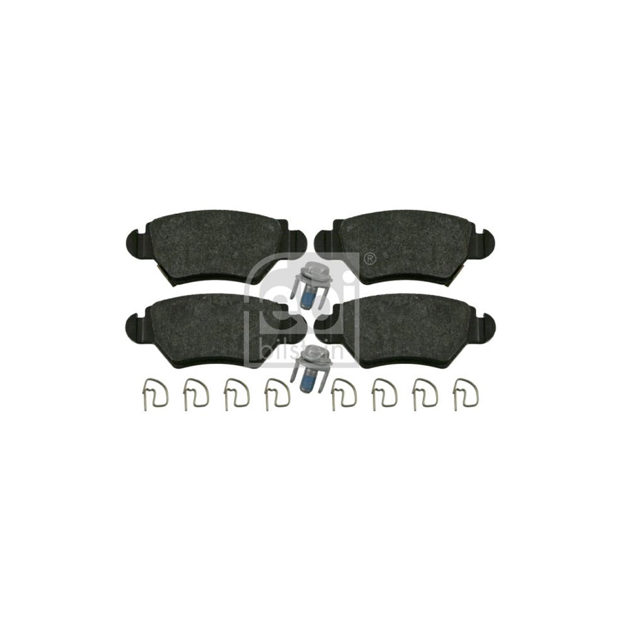 Febi Bilstein 16445 Brake Pad Set Rear Axle With Acoustic Wear Warning With Attachment Material