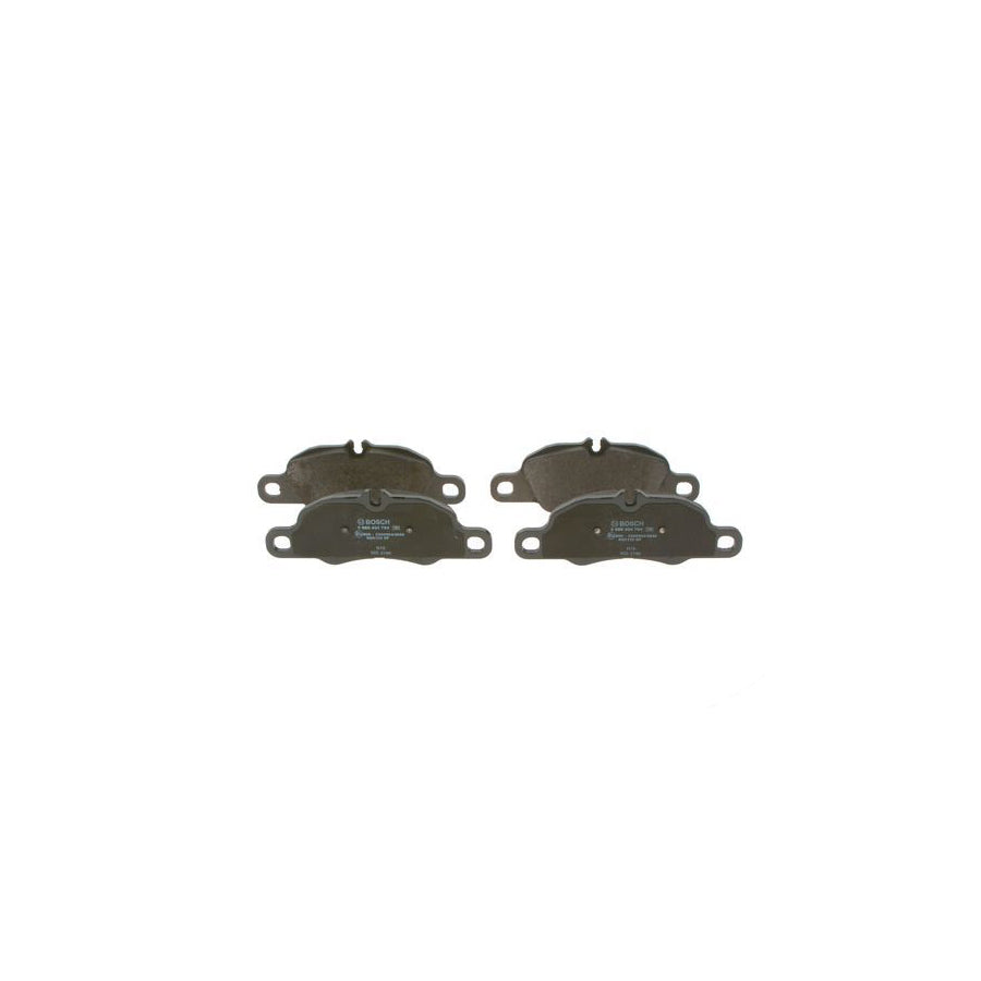 Bosch 0986494784 Brake Pad Set With Anti Squeak Plate BP1958
