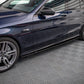 Maxton Design Mercedes Benz C43 AMG W205 Side Skirts Diffusers