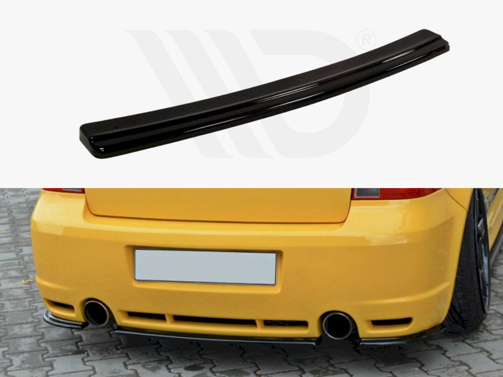 Maxton Design VW-GO-4-R32-RD1T Central Rear Splitter VW Golf IV R32fits | Duco Car Parts UK Car Parts